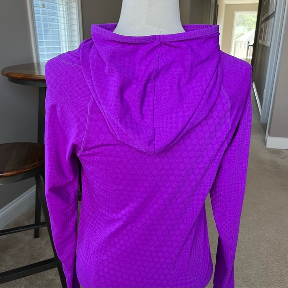 Fila Hoodie Sport Running Sweatshirt Athletic Sporty Purple Large - Picture 7 of 14